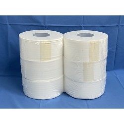 carta igienica jumbo mini pura cellulosa 200 metri 6 rotoli