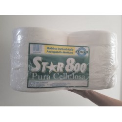 rotoli pura cellulosa 2 veli microcollati peso del rotolo kg. 1,100 - peso della confezione kg. 2,200